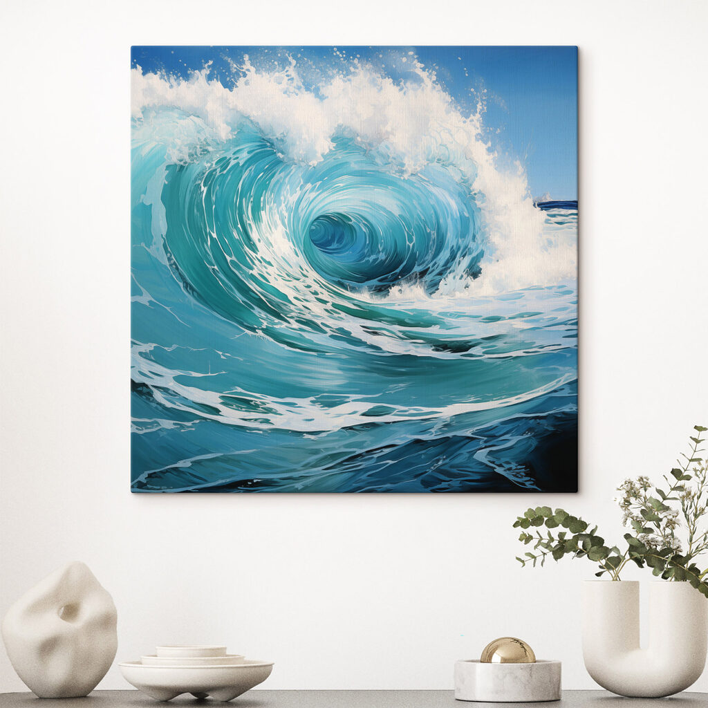 Large wave in the ocean