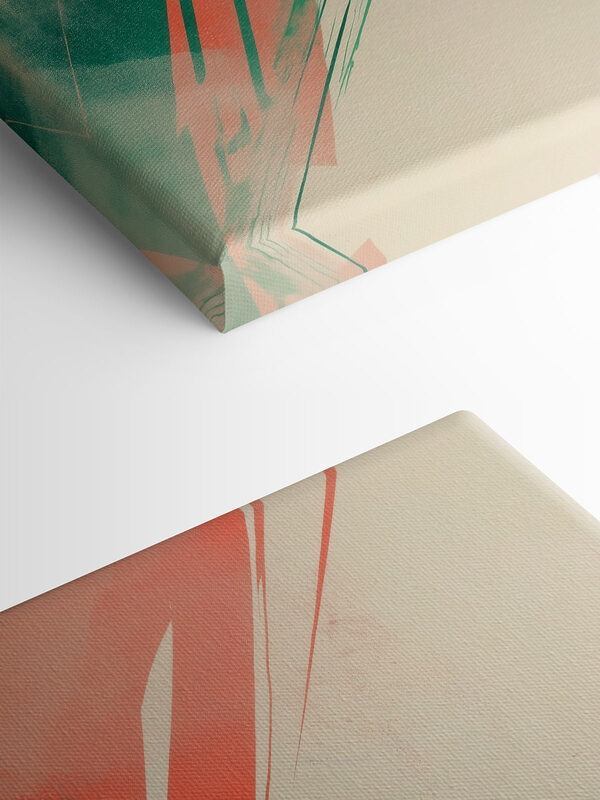 Dynamic colors create intriguing movement