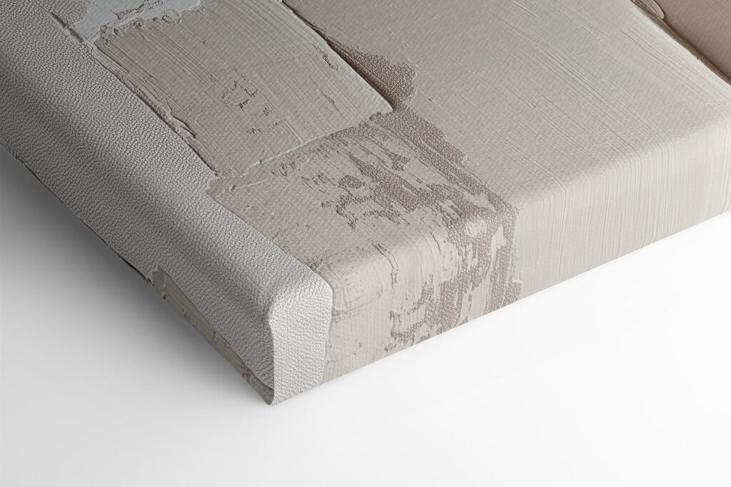 Textured layers of neutral colors