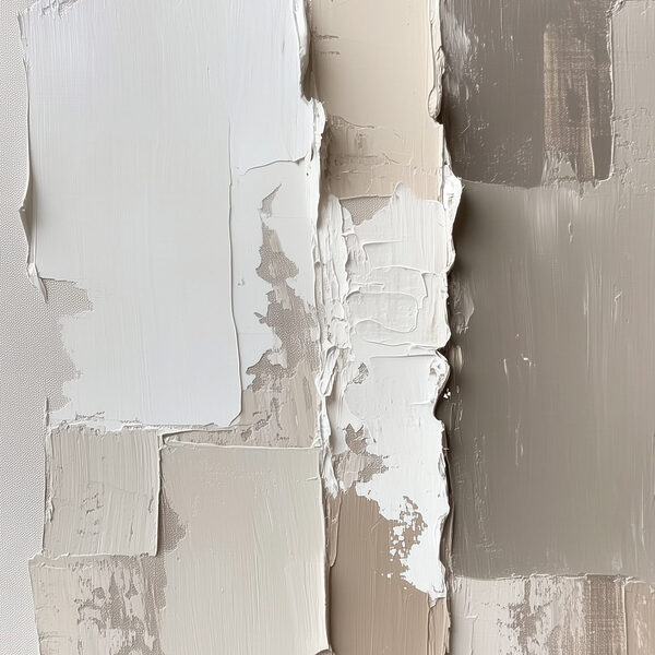Textured layers of neutral colors