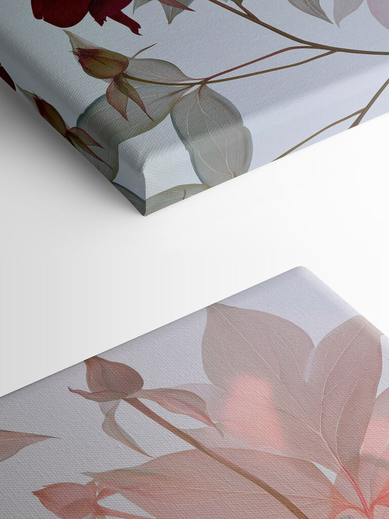 Delicate blooms with soft colors