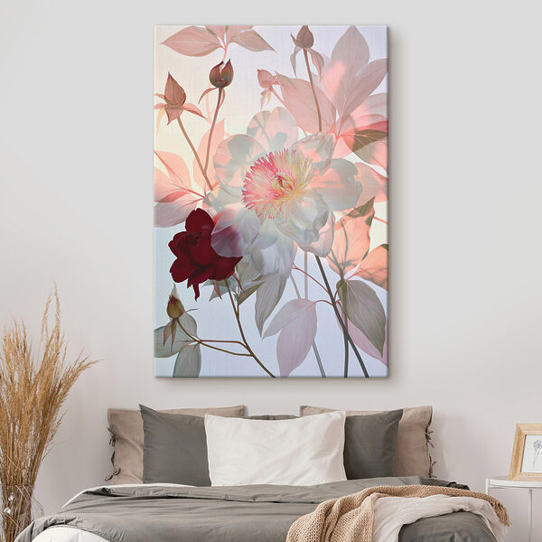 Delicate blooms with soft colors