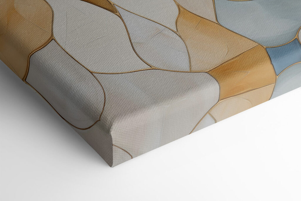 Flowing patterns in soothing tones