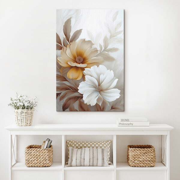 Elegant blooms in soft hues