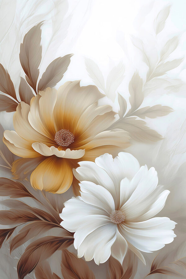 Elegant blooms in soft hues