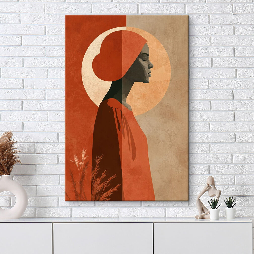 Woman in a hat