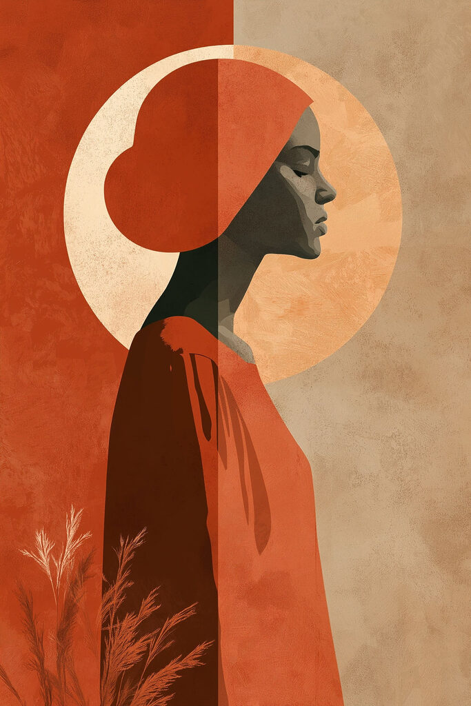 Woman in a hat