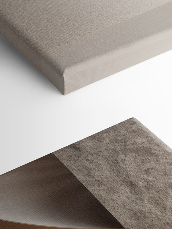 Soft curves and subtle shades blend Soft curves and subtle shades blend