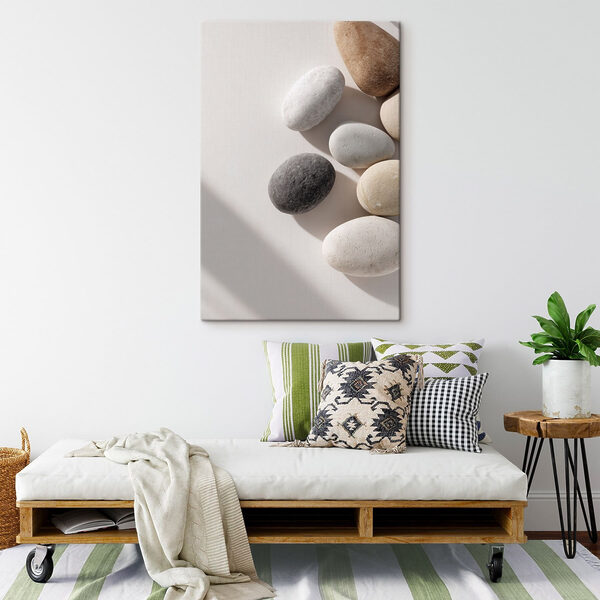Group of oval shaped rocks Group of oval shaped rocks