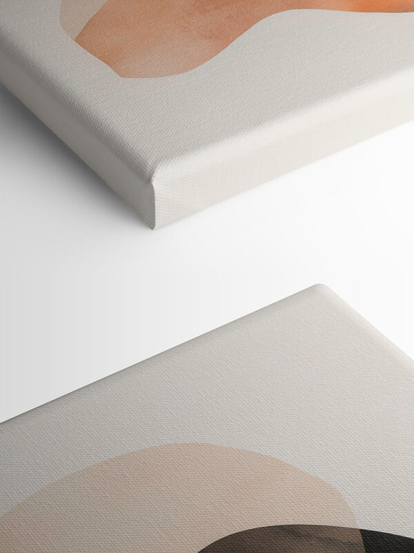 Soft curves in warm tones Soft curves in warm tones