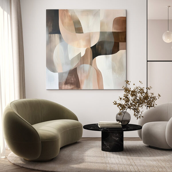 Painting of a variety of shapes