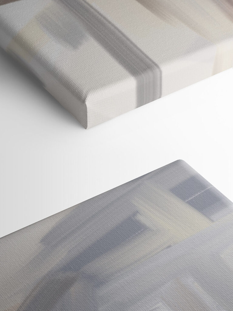 Soft strokes in harmonious colors