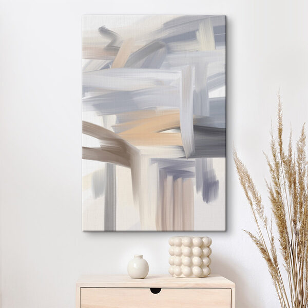 Soft strokes in harmonious colors