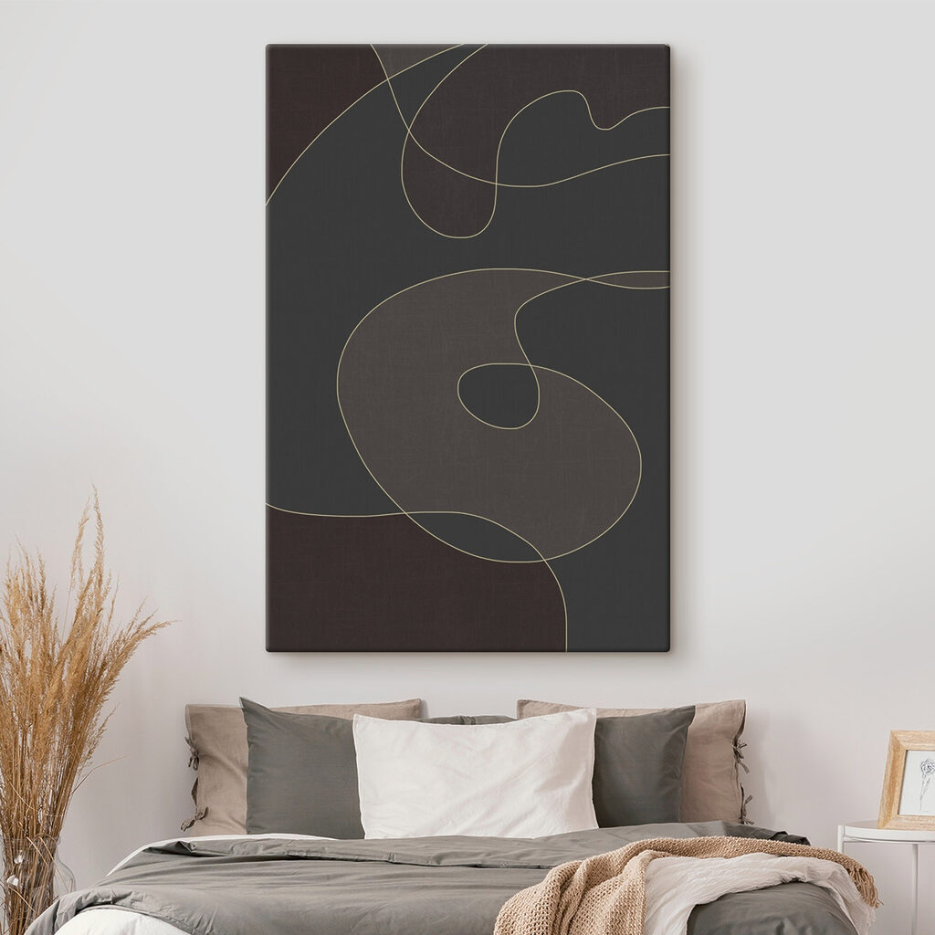 Black and grey background with a yellow line Black and grey background with a yellow line