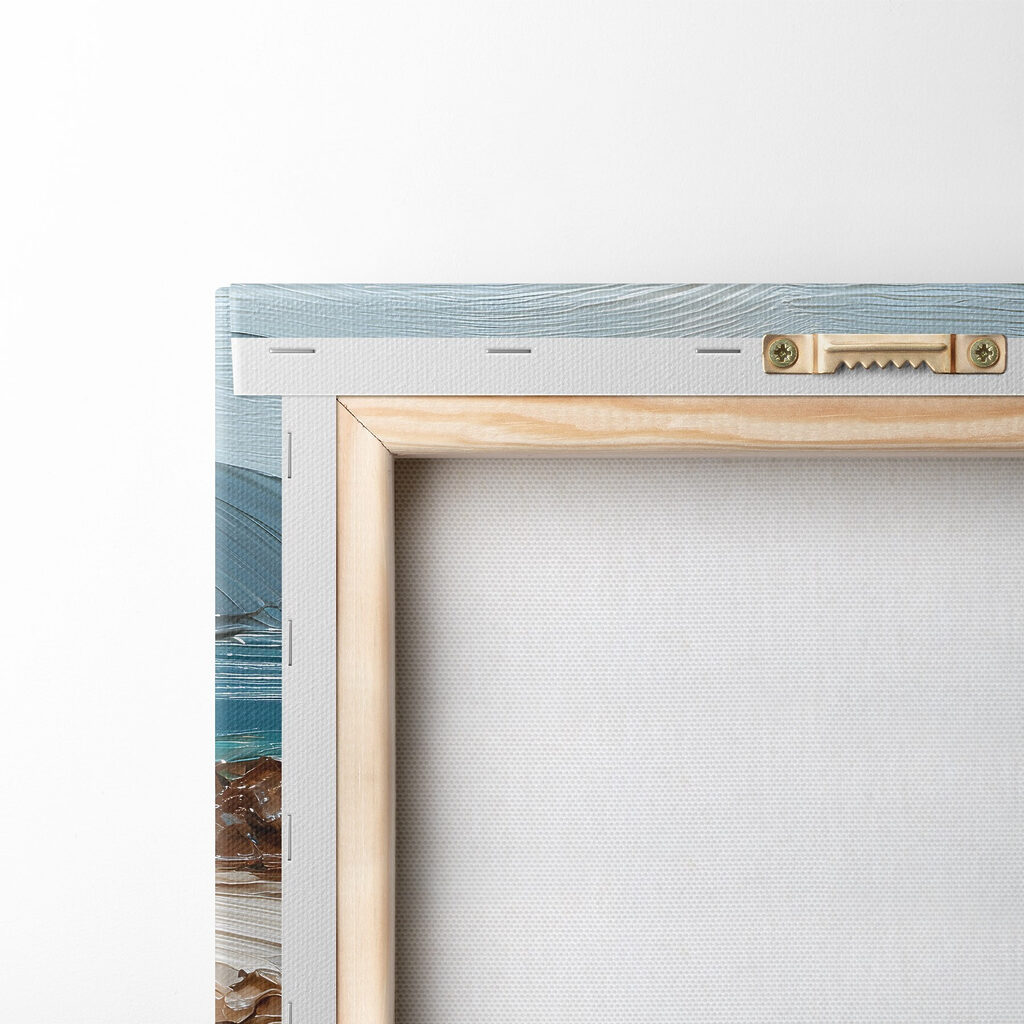 Painting of a beach