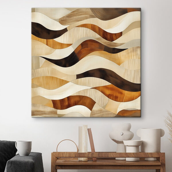 Pattern of wavy lines