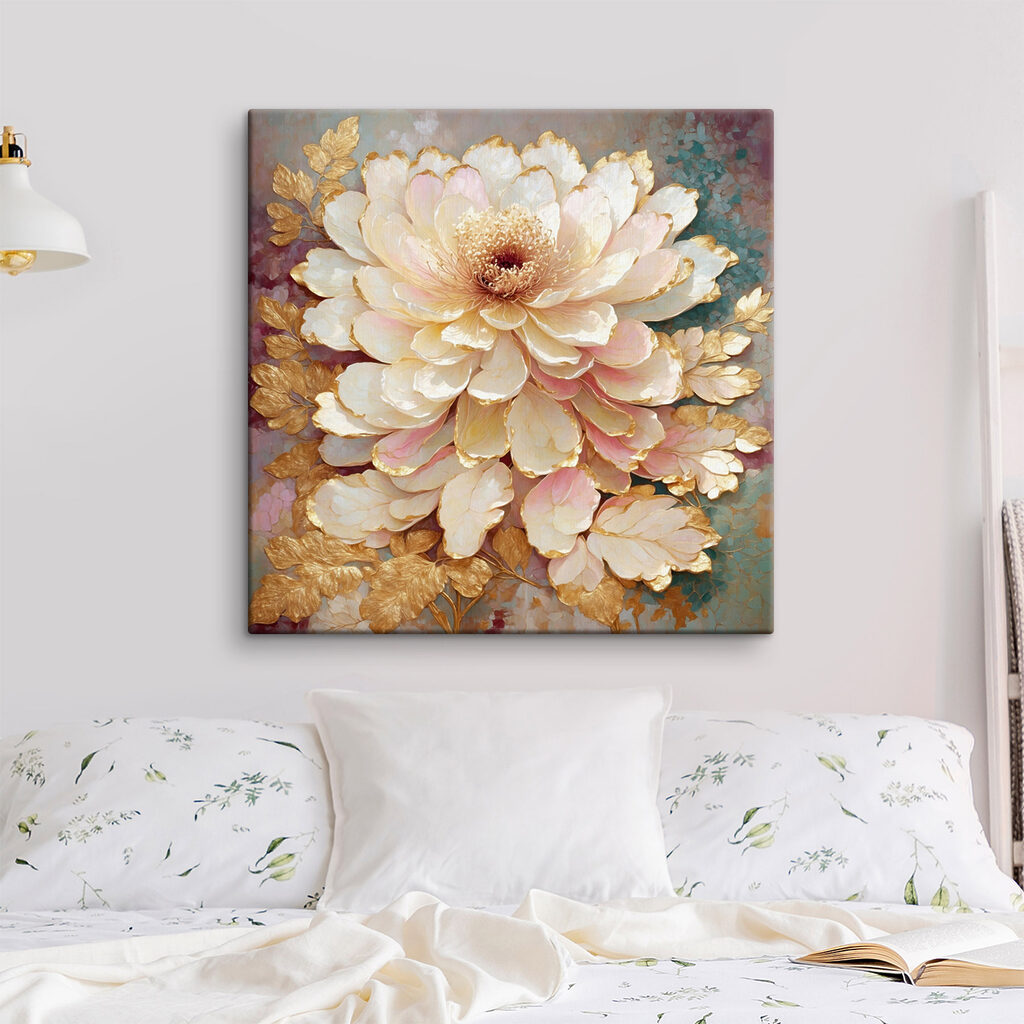 Delicate petals in soft hues