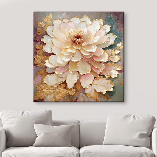 Delicate petals in soft hues