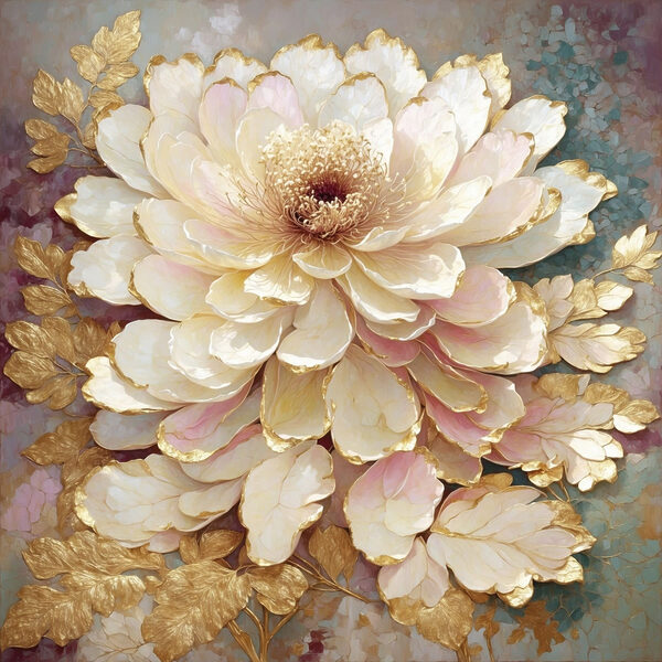 Delicate petals in soft hues