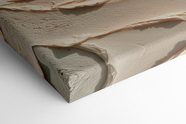 - Earthy tones in flowing patterns - Earthy tones in flowing patterns