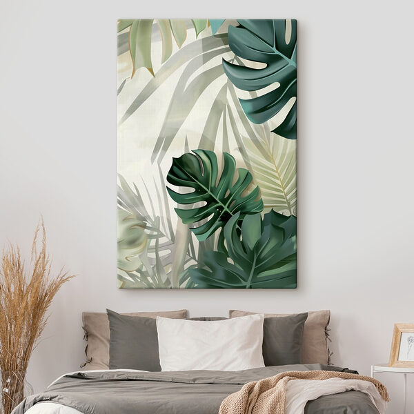 Group of green leaves