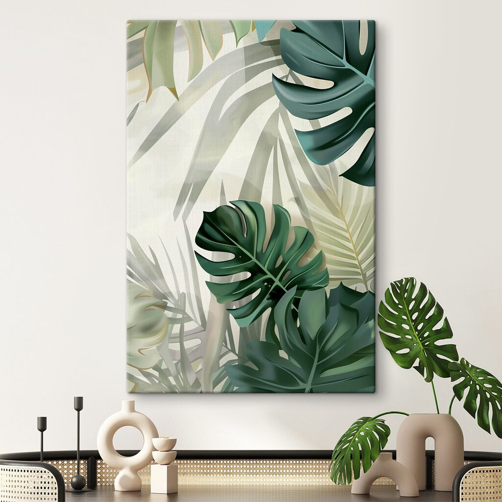 Group of green leaves