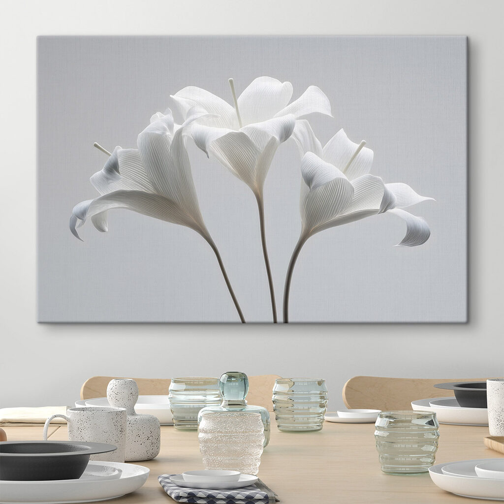 Group of white flowers