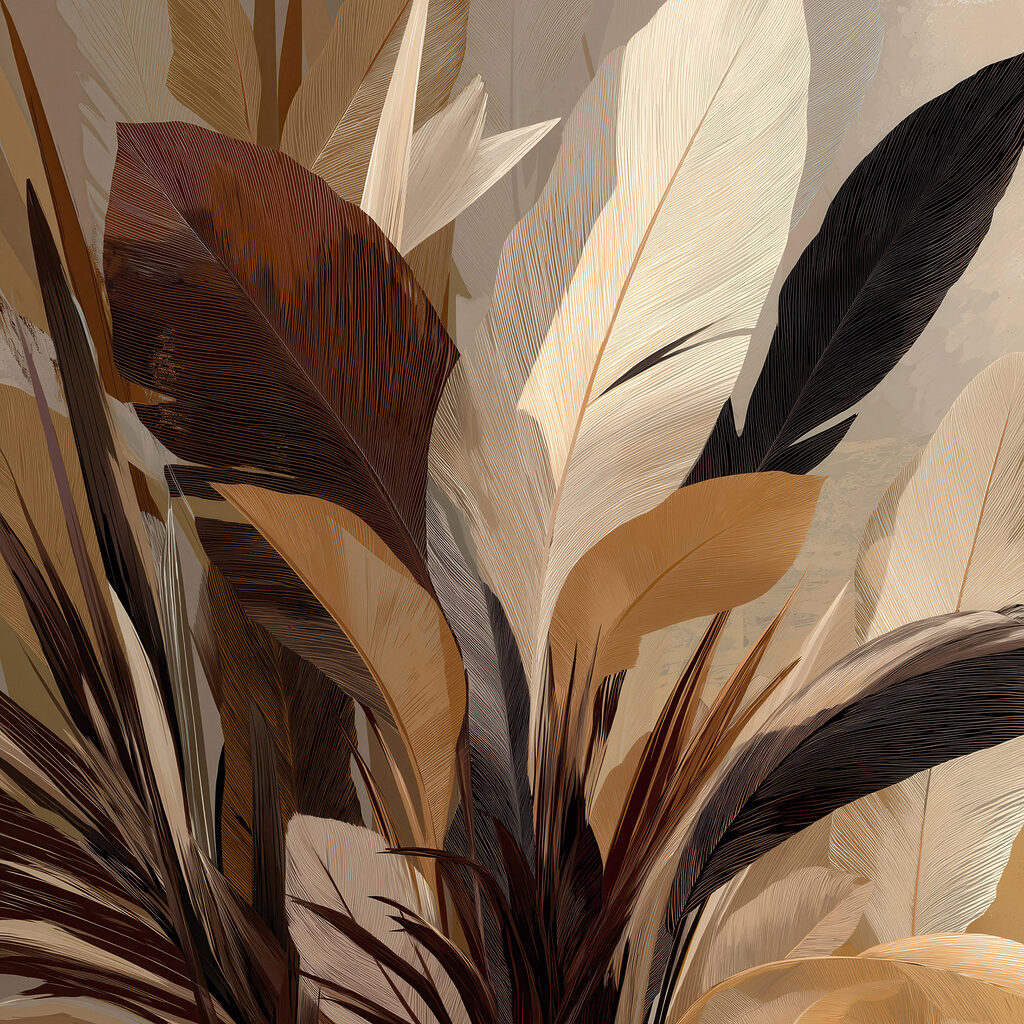 Vibrant array of natural hues
