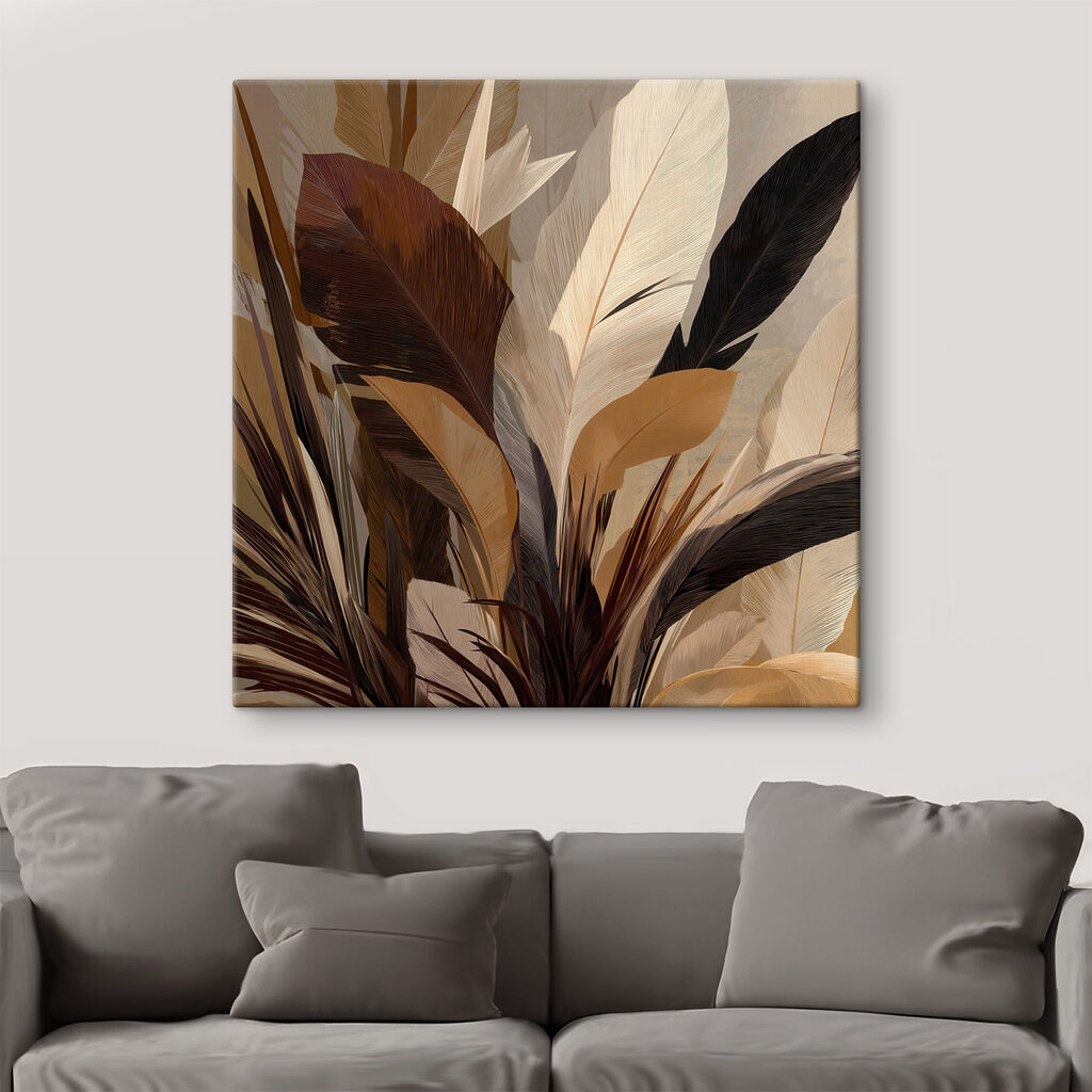 Vibrant array of natural hues