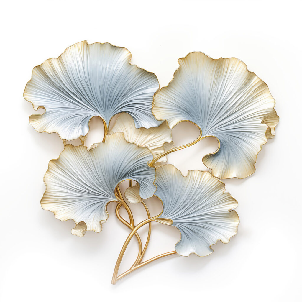 Delicate leaves in soothing colors Delicate leaves in soothing colors