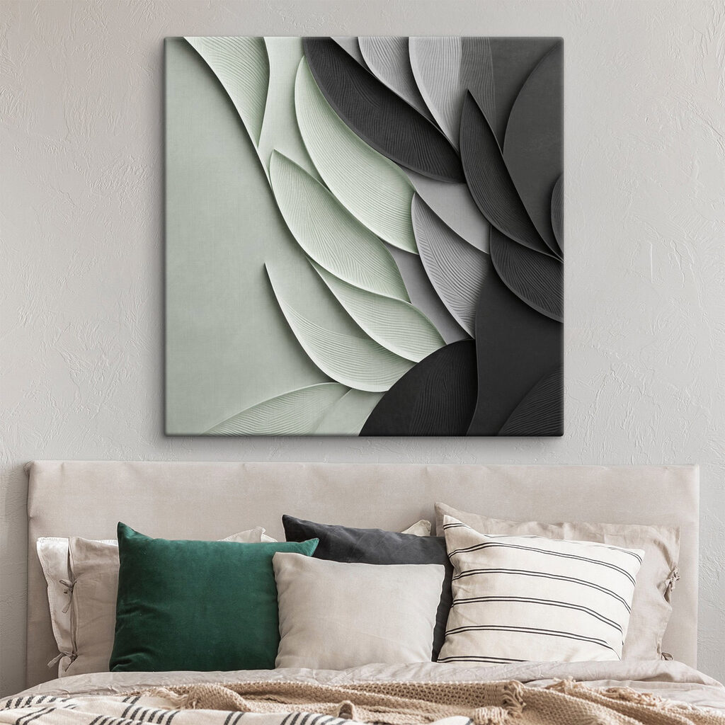 Soft layers in calming hues