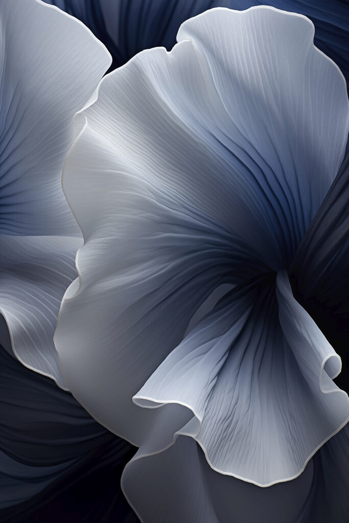 Soft curves in gentle hues Soft curves in gentle hues