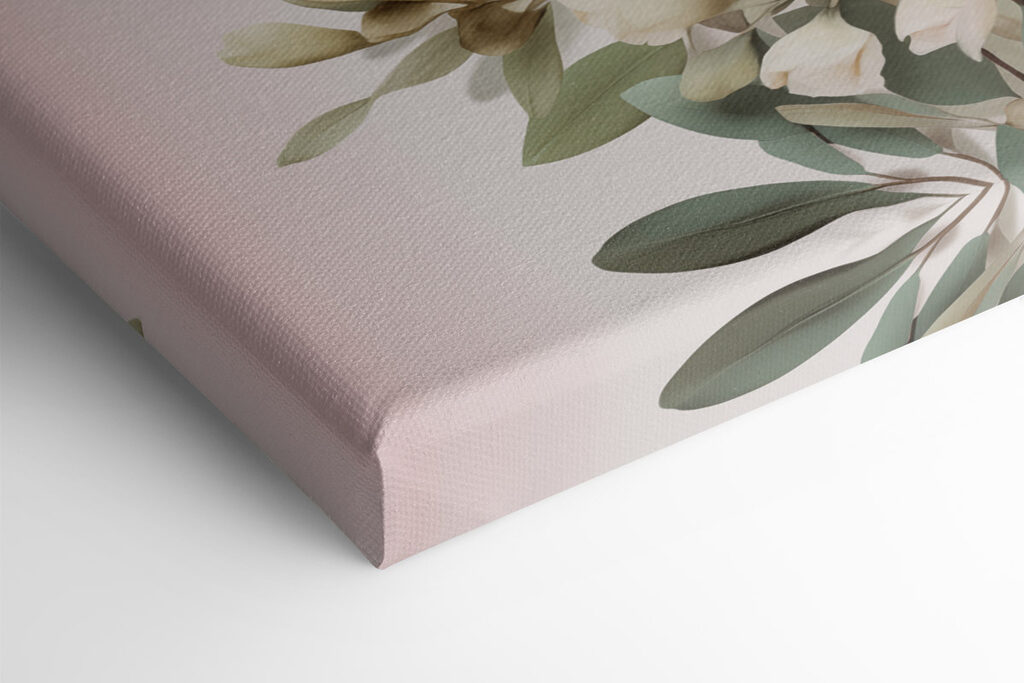 Delicate blooms in soft pastel hues