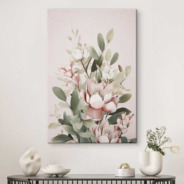 Soft blooms in gentle hues Soft blooms in gentle hues