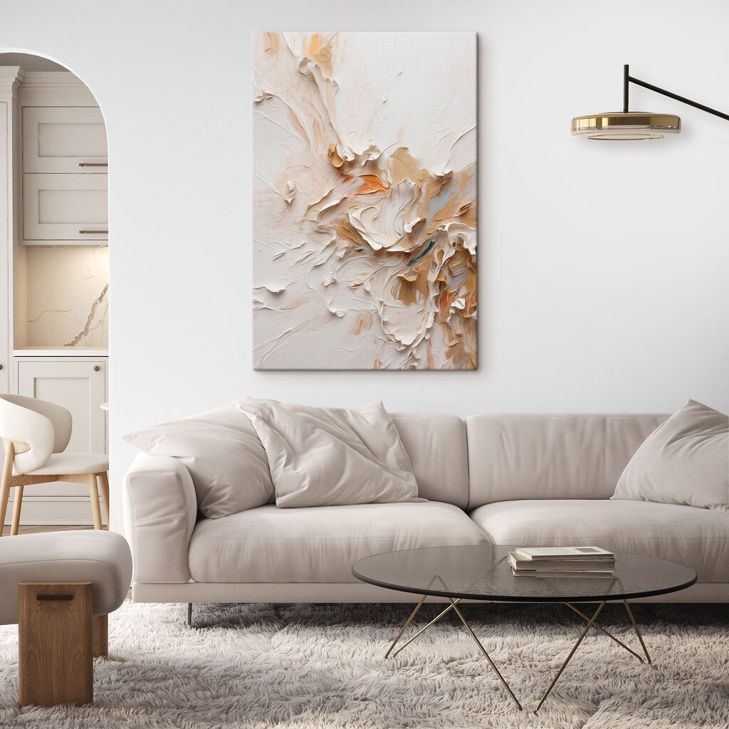 White and brown paint White and brown paint