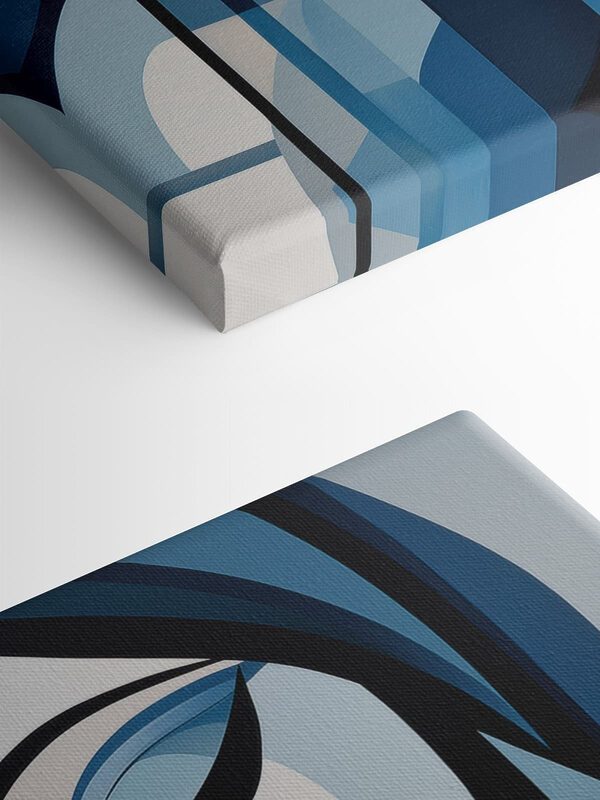 Painting of a woman's face Painting of a woman's face