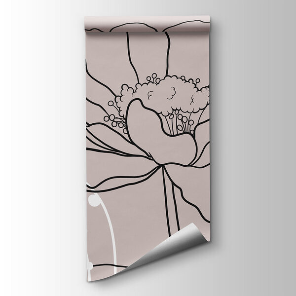 Drawing of flowers and leaves Drawing of flowers and leaves