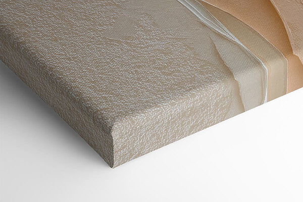 Fluid shapes in earthy tones