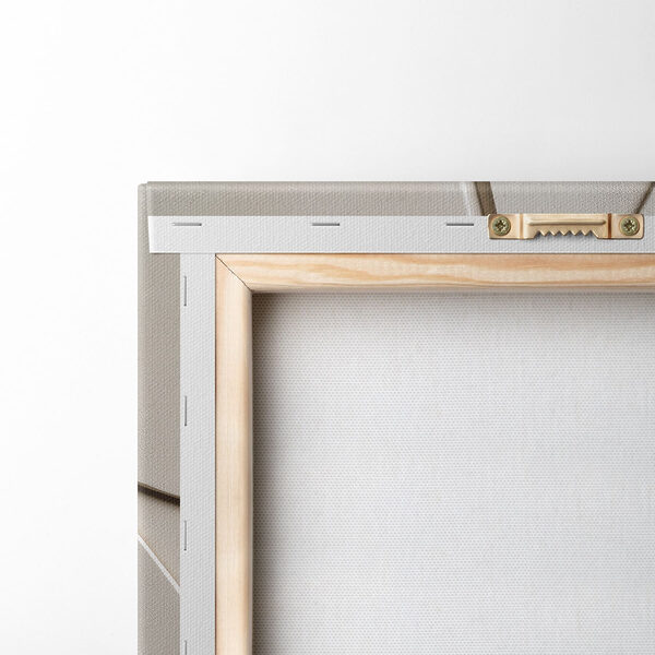 Flowing curves in soft tones