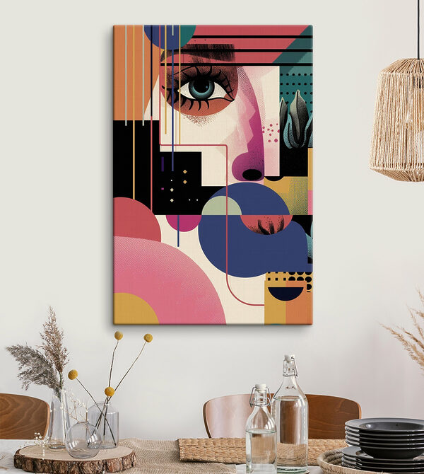 Colorful art piece of artwork