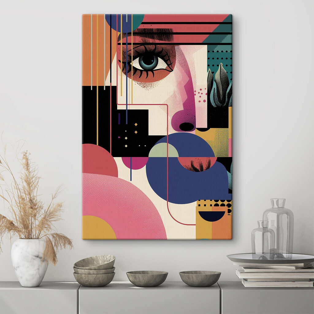 Colorful art piece of artwork