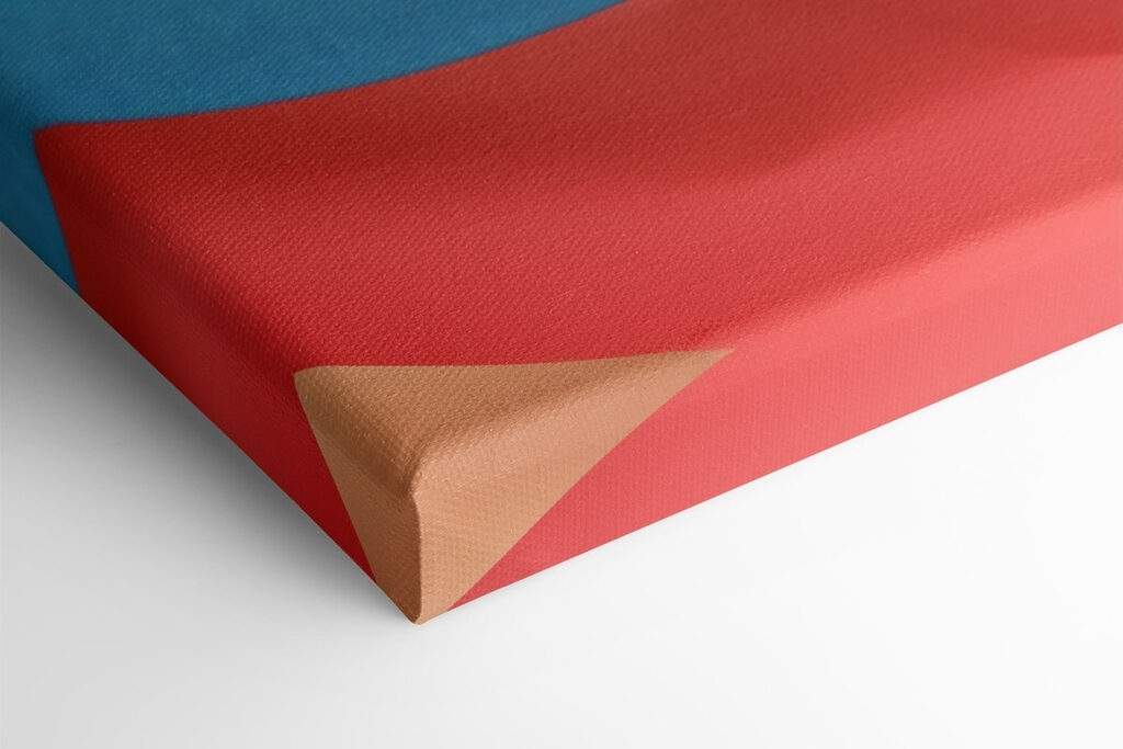 Colorful layers of paper art
