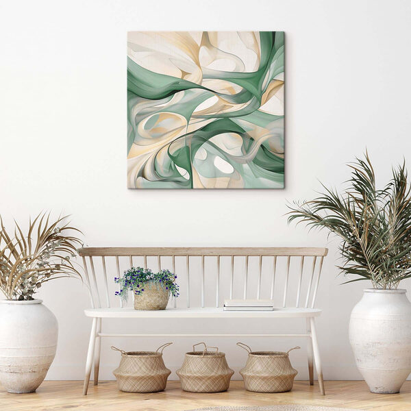 Ethereal swirls of soft colors