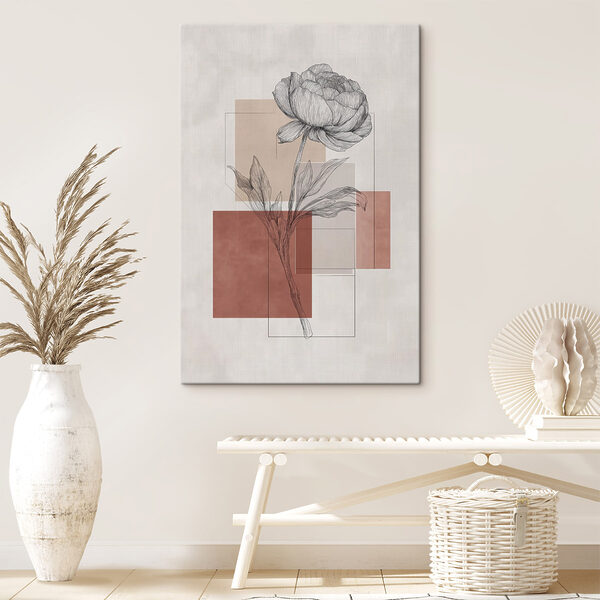 Drawing of a flower Drawing of a flower