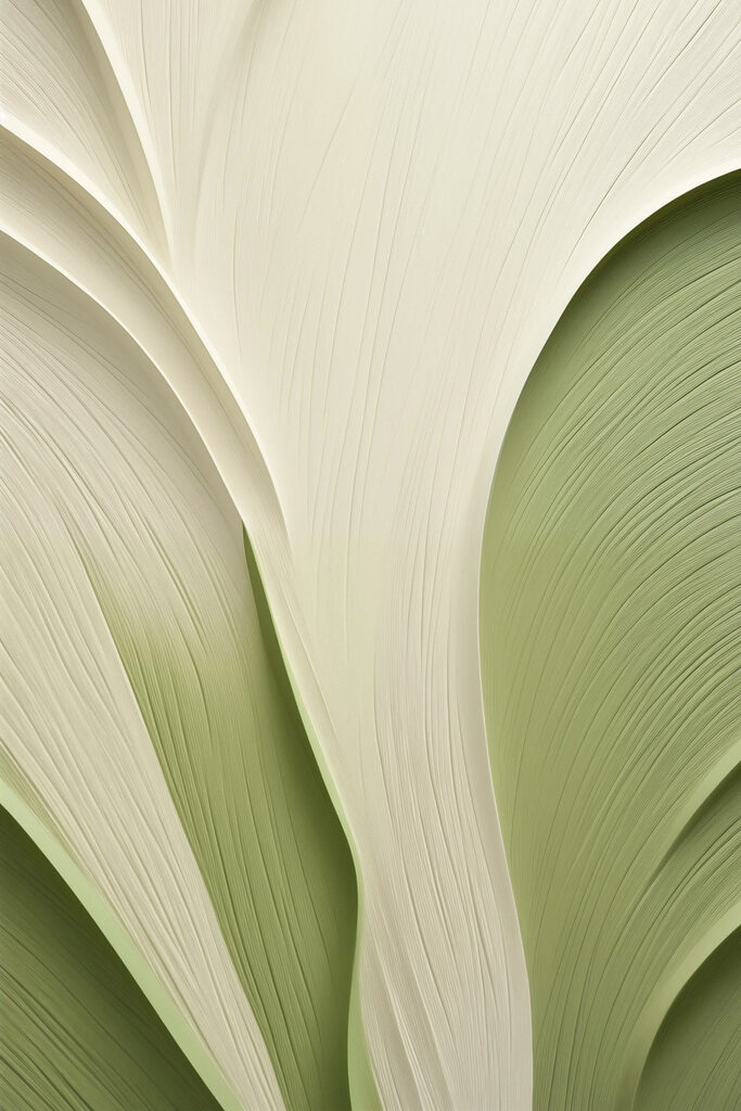 Gentle curves in soft hues