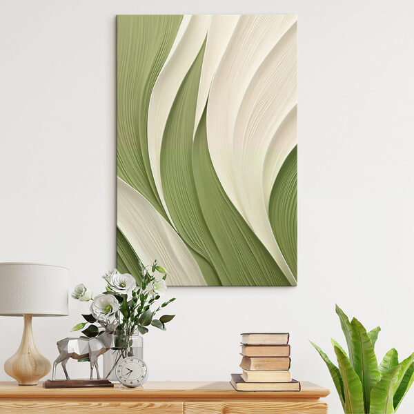 Flowing lines in soft colors
