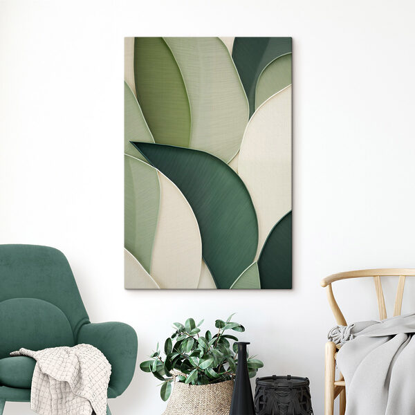 Nature-inspired layered leaf design Nature-inspired layered leaf design
