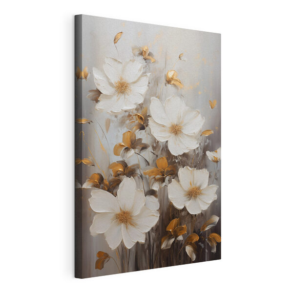 Delicate blooms in soft hues