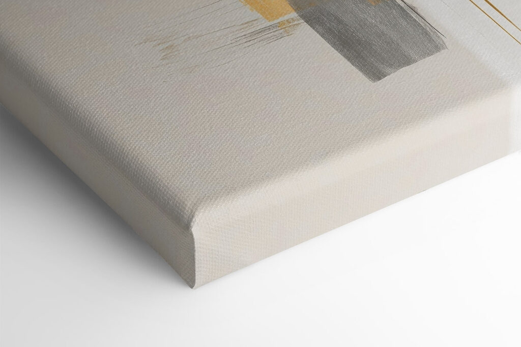 Dynamic abstract composition in soft colors Dynamic abstract composition in soft colors