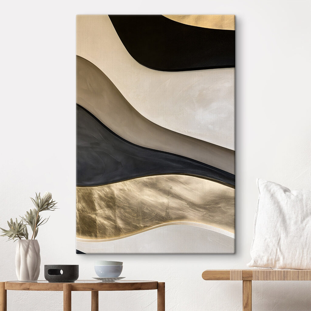 Flowing patterns in monochrome shades Flowing patterns in monochrome shades